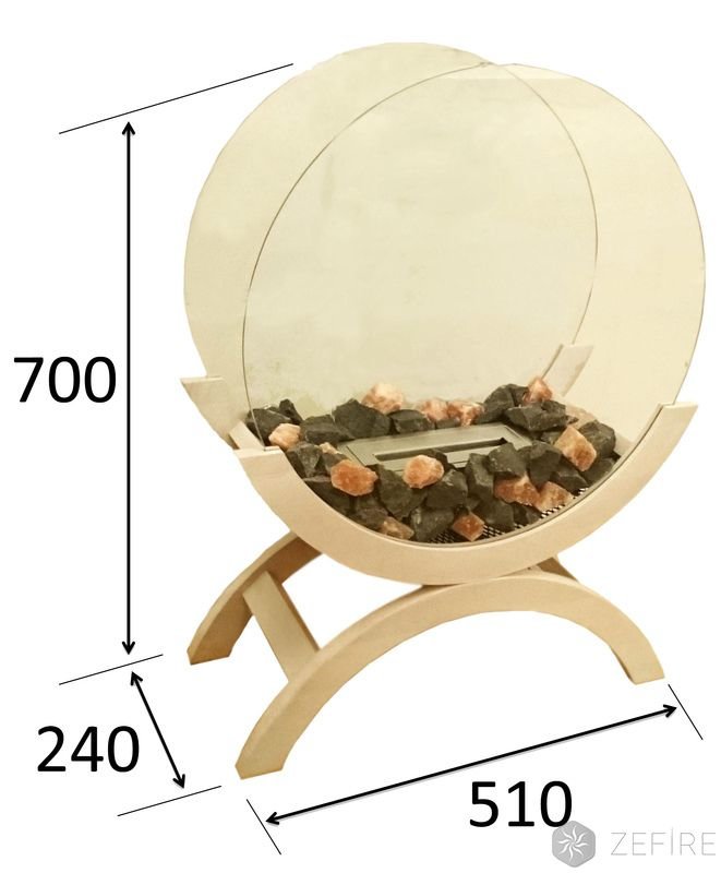 Биокамин ZeFire Iris 5