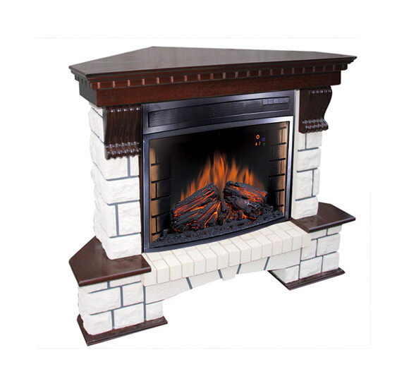 Портал Pierre Luxe угловой под очаг Dioramic 25FX