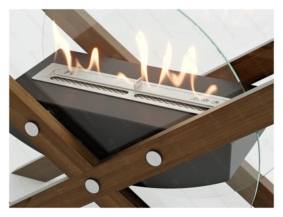 Напольный биокамин Lux Fire "Робинзон"