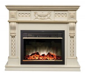 Электрокамин RealFlame Corsica Lux WT с Moonblaze LUX BR