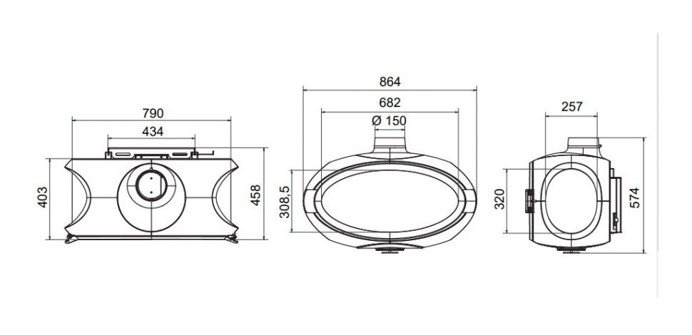 Камин Wanders Мата / Mata