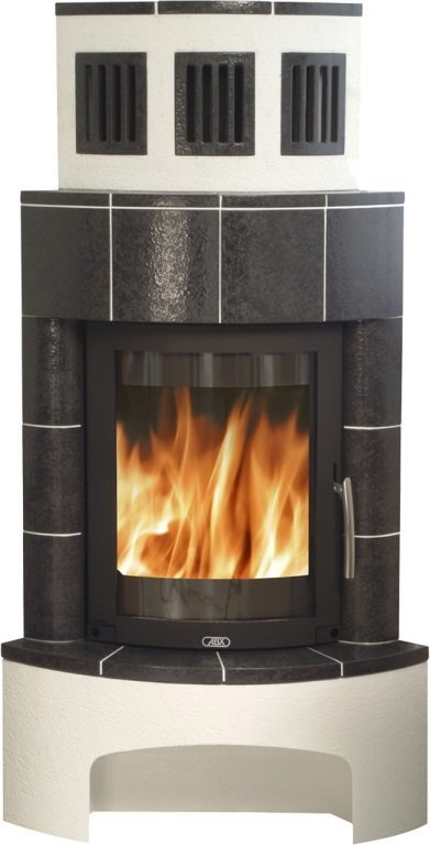 Кафельная печь-камин ABX Normandie