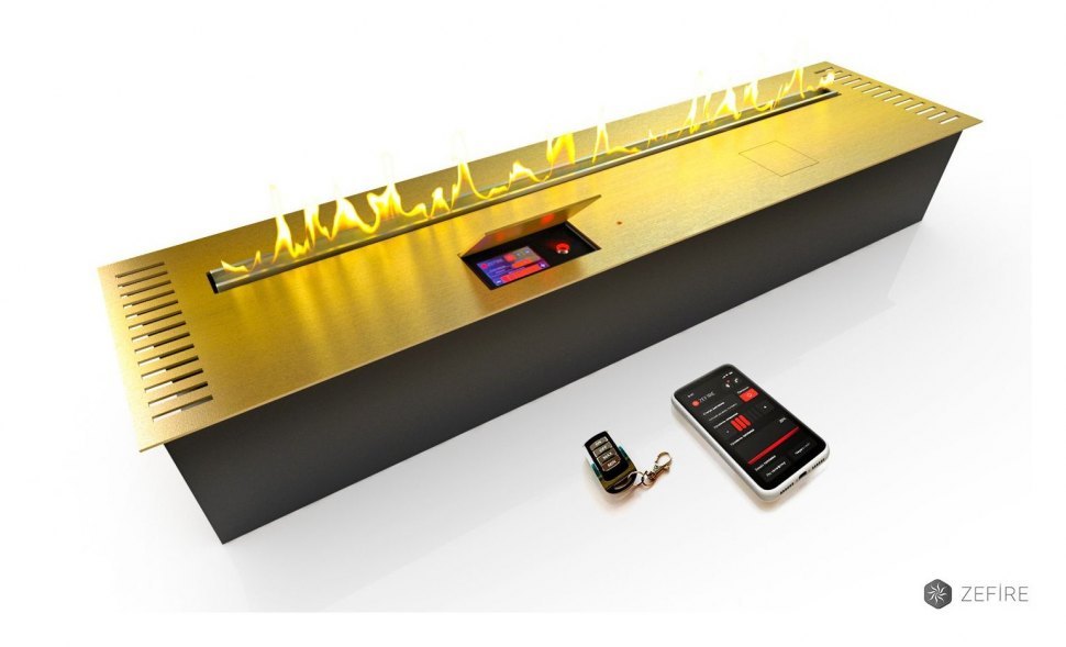 Биокамин автоматический ZeFire M 1200 с ДУ