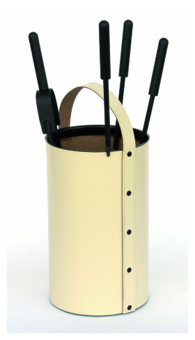 Набор каминный Comex 50.240P (кожа бежевая)