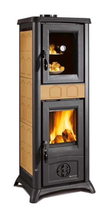 Чугунная печь камин La Nordica Gemma Forno (Нордика Джемма с духовкой)