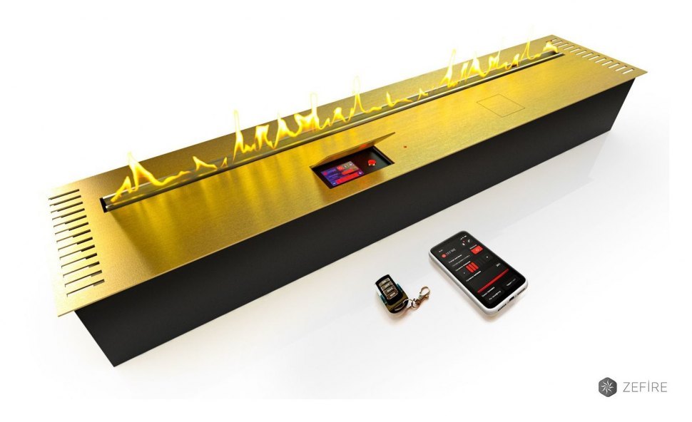 Биокамин автоматический ZeFire M 1400 с ДУ