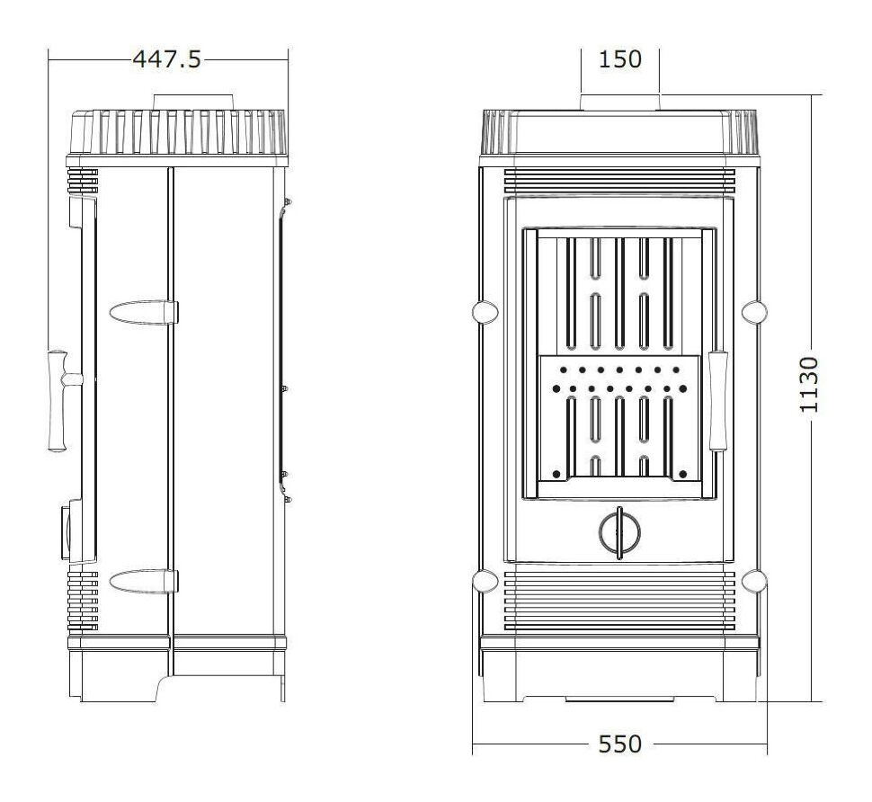 Печь-камин Invicta Gomont