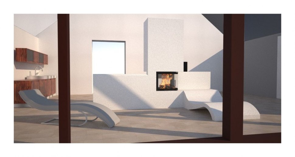 Каминная топка BeF Twin 7 CP-CP/CL-CL