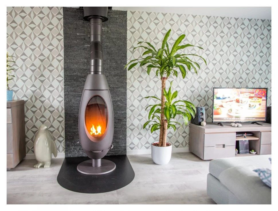 Чугунная печь камин Invicta Ove