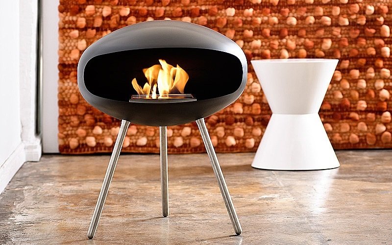 Биокамин Cocoon Fires напольный Terra Black