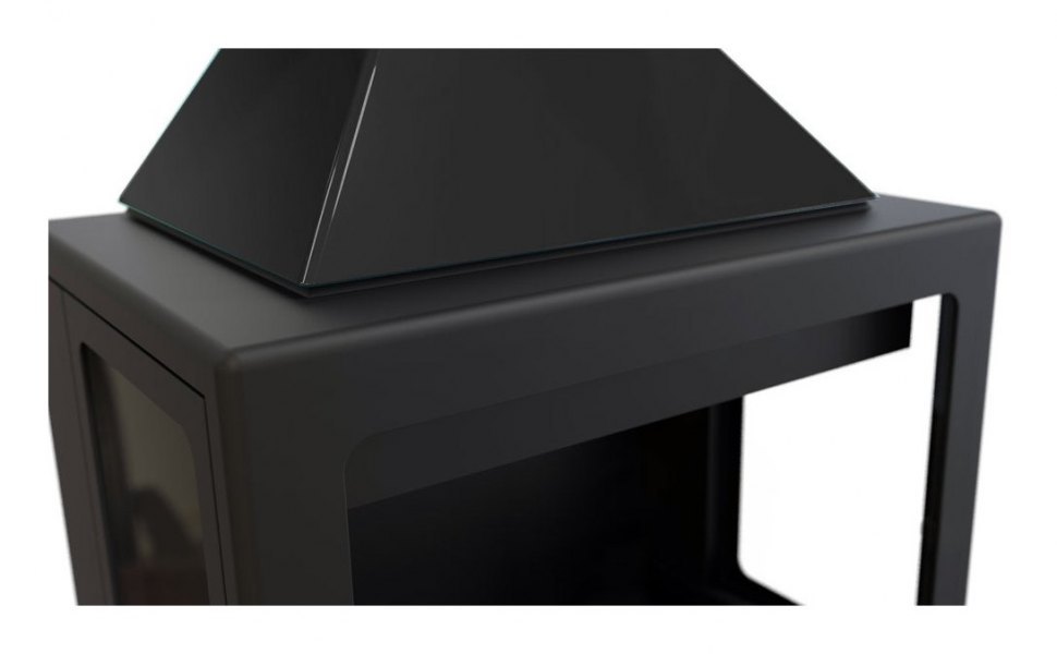 Камин ARIADNA FRONTAL, подвесной, чёрный (Traforart)