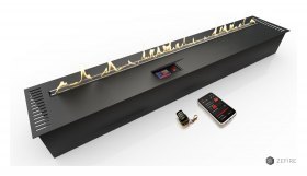 Биокамин автоматический ZeFire M 1600 с ДУ