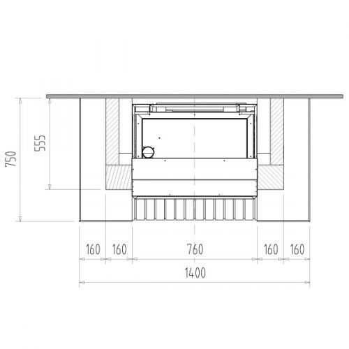 Каминная облицовка Supra Fleurac 2
