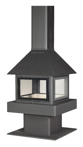 Камин ЭкоКамин Эклипс островной Гигант