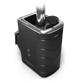 Дровяная печь для бани TMF Гейзер 2014 Inox ДН ЗК ТО антрацит