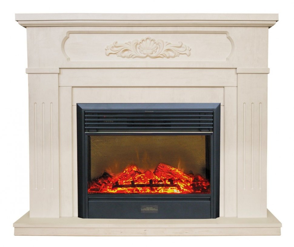 Электрокамин RealFlame Malta 26 WT с MoonBlaze S LUX BL