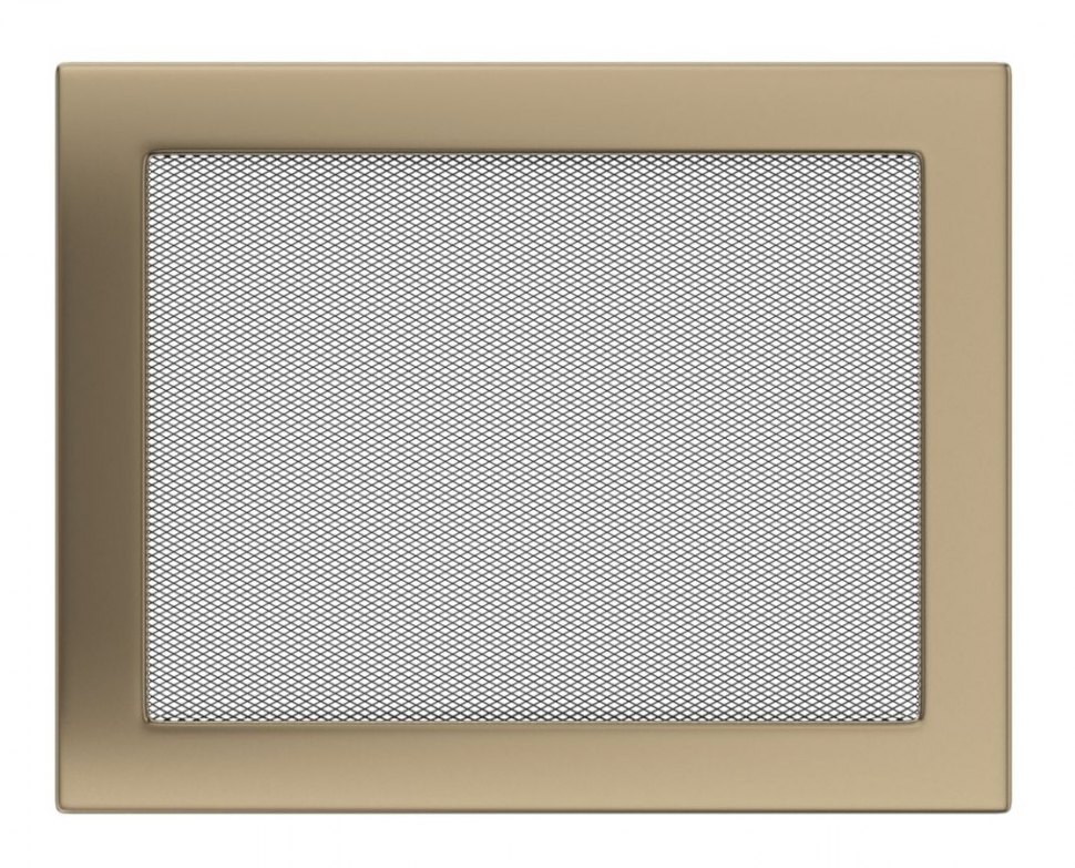 Решетка вентиляционная латунь гальваника 22х30