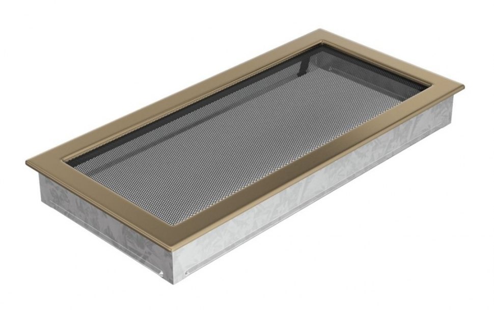 Решетка вентиляционная латунь гальваника 22х45