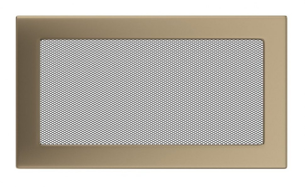 Решетка вентиляционная латунь гальваника 17х30