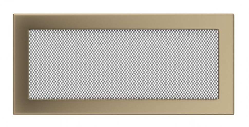 Решетка вентиляционная латунь гальваника 17х37