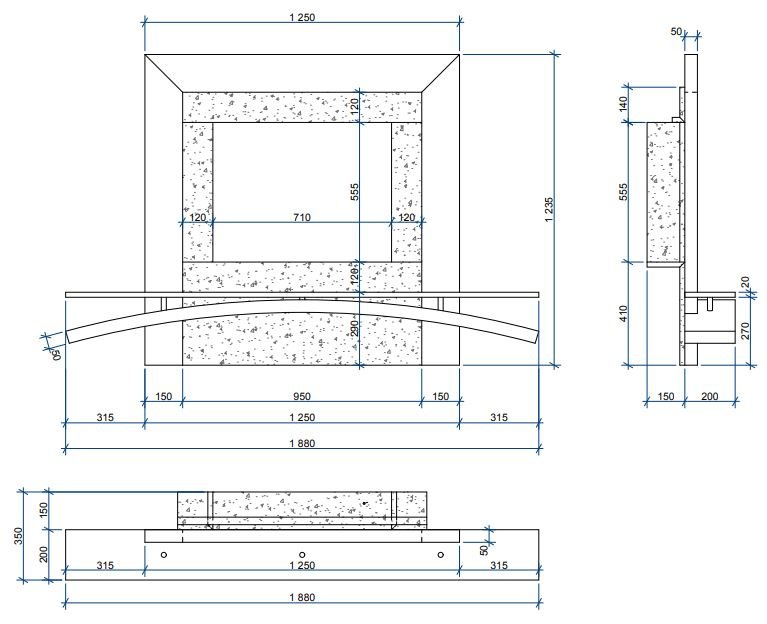 Каминная облицовка Sunhill Studio 2