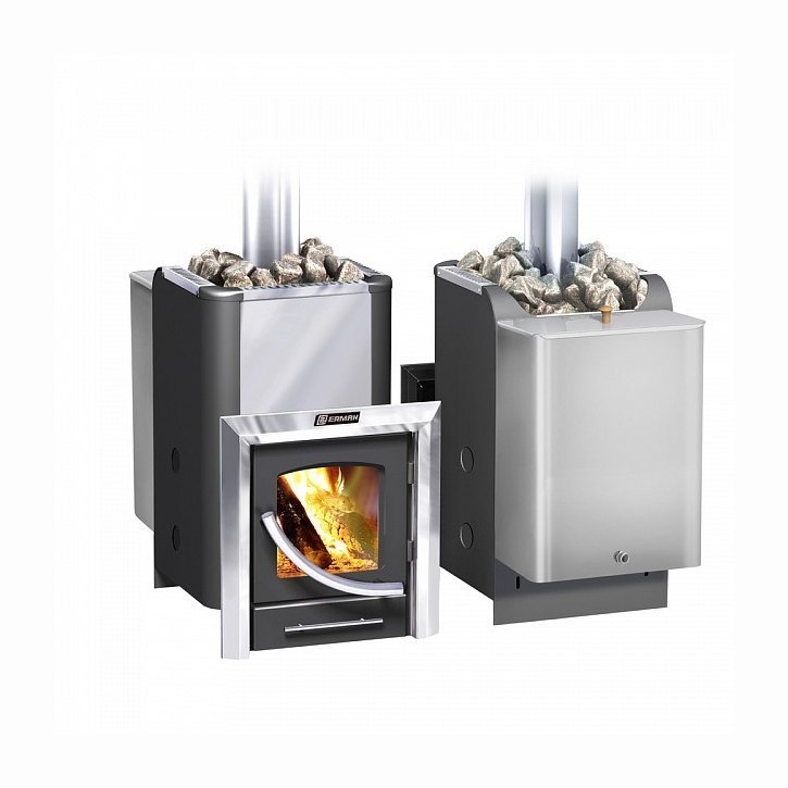 Дровяная печь для бани Ермак-Элит 16 ПС (2012)