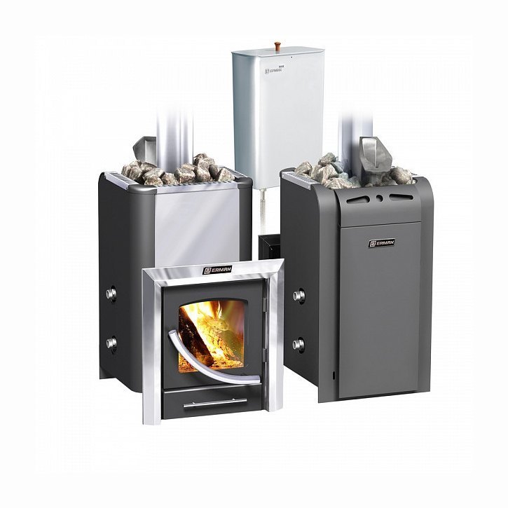 Дровяная печь для бани Ермак-Элит 16 ПС (2012)