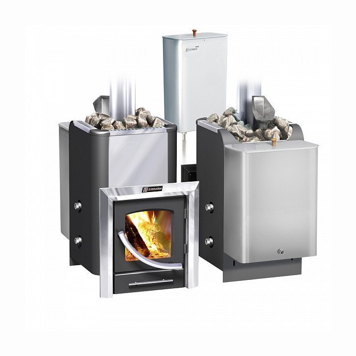 Дровяная печь для бани Ермак-Элит 16 ПС (2012)