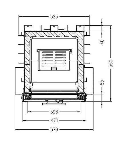 Каминная топка Spartherm Arte 1V66Н 4S