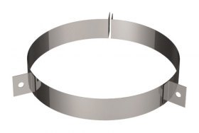 Хомут под растяжки D104/300, изоляция 100 мм, AISI 304 (Вулкан)