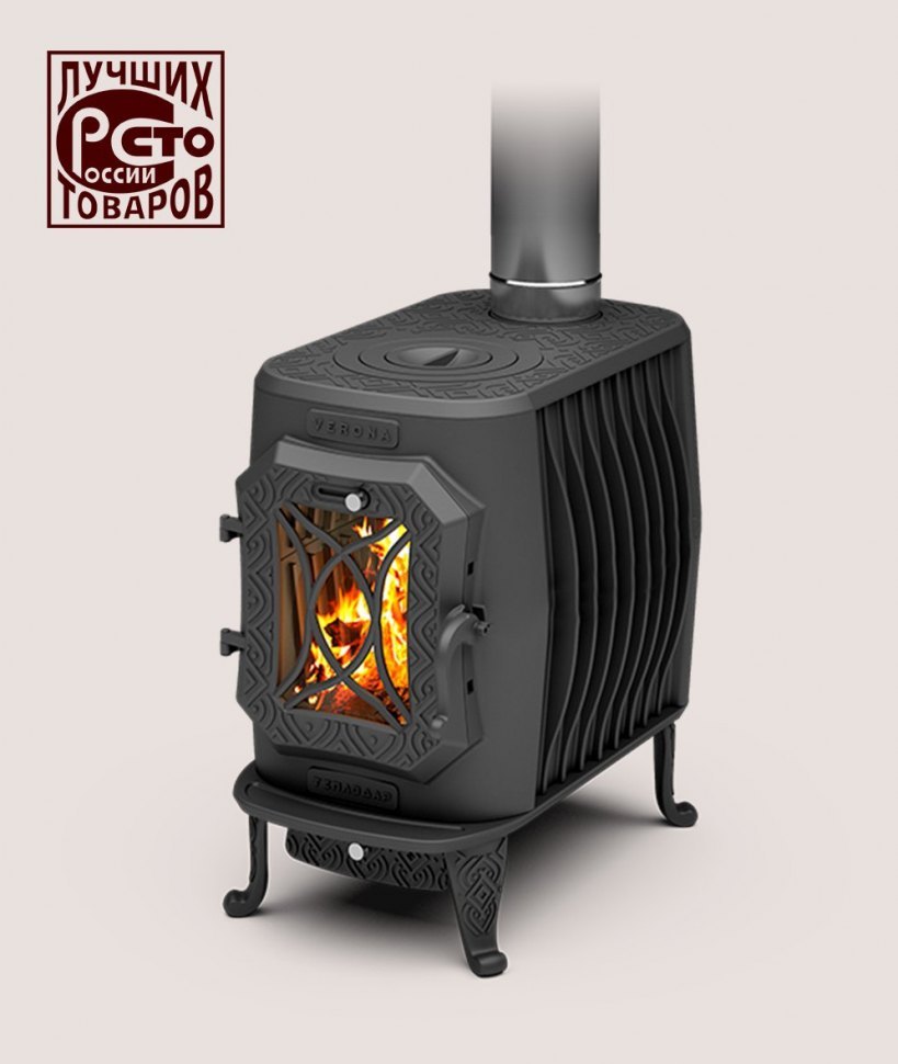 Чугунная печь Теплодар Verona 200