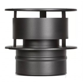 Конус с зонтиком Schiedel Permeter ULTRA 50 черный, D 130/230 мм