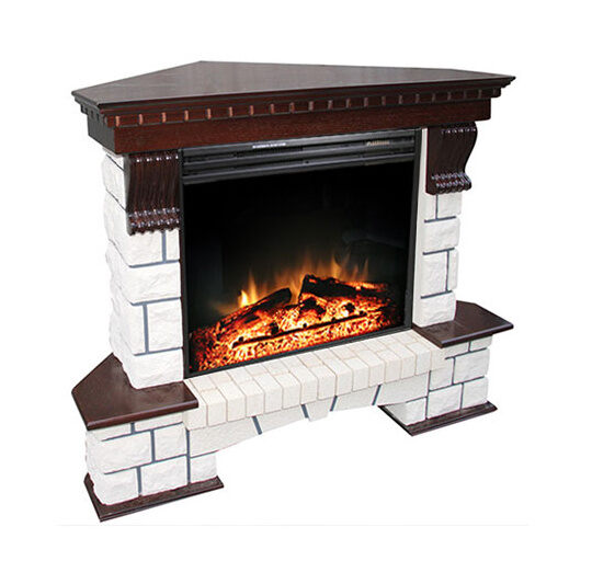 Портал Pierre Luxe угловой под очаг Jupiter N/Dioramic 28