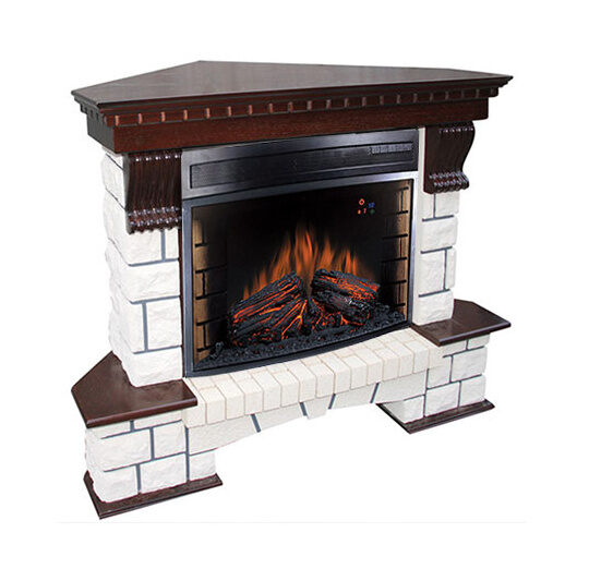 Портал Pierre Luxe угловой под очаг Jupiter N/Dioramic 28