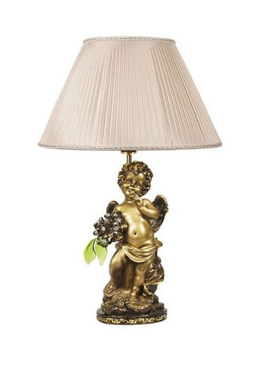 Абажур бежевый Ангел RF603AB GOLD