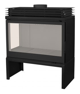 Печь LCI 9 GFL Stove, стекло слева (Liseo Castiron)