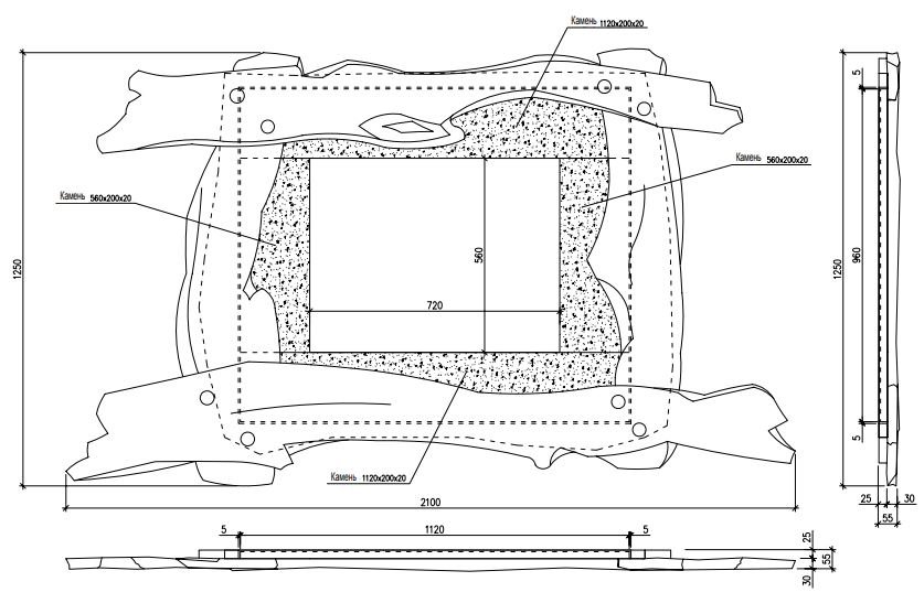Каминная облицовка Sunhill Flinstone