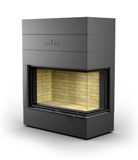 Каминная топка АСТОВ П2С 8457 (правая)