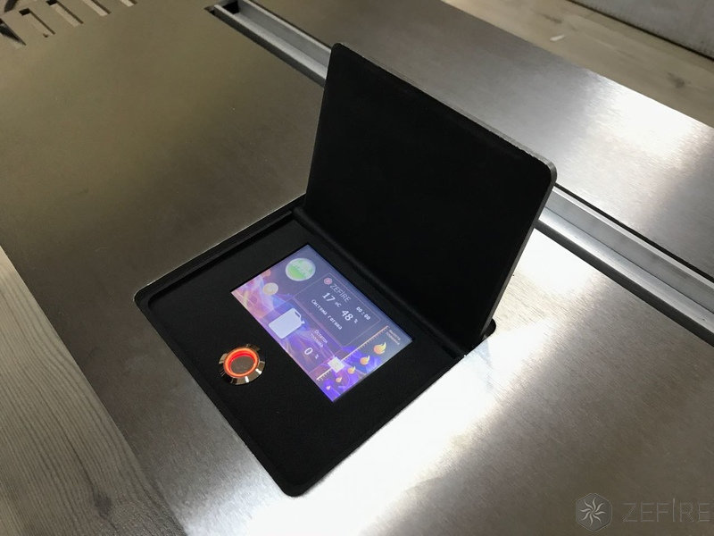 Биокамин автоматический ZeFire M 2200 с ДУ