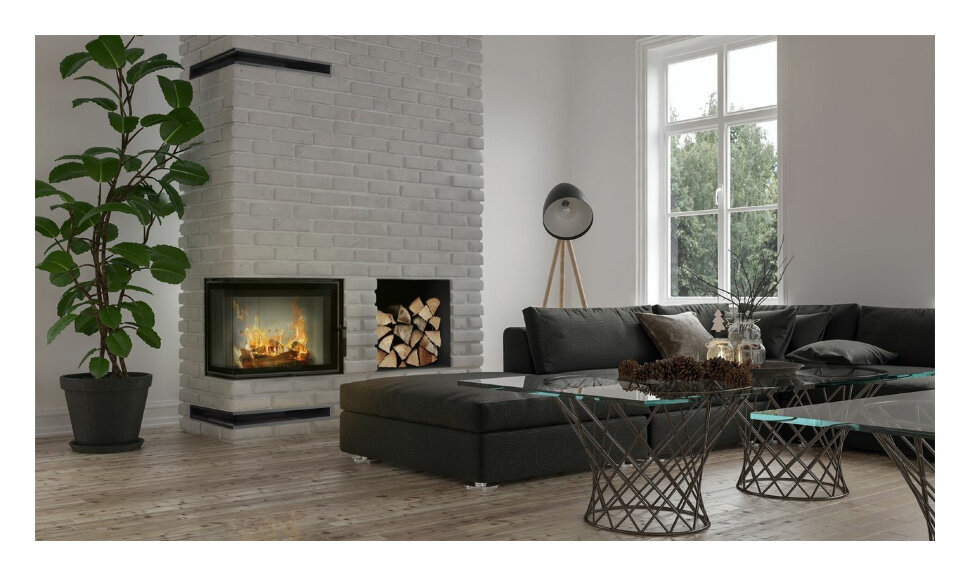 Каминная топка Kratki Lucy 14 SLIM L BS