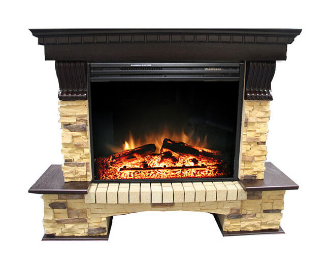 Портал Pierre Luxe сланец под очаг Jupiter/Dioramic 28