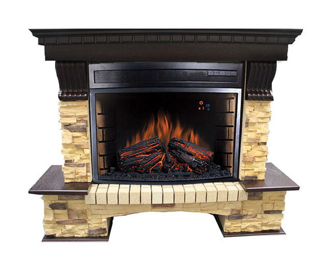 Портал Pierre Luxe сланец под очаг Jupiter/Dioramic 28