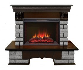 Электрокамин RealFlame Country Lux Rock 25 AO с Sparta 25,5