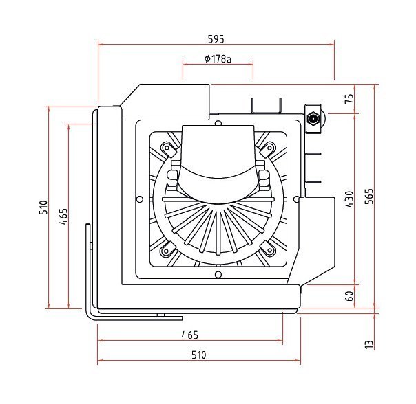 Каминная топка Schmid Ekko 45(45)57 h