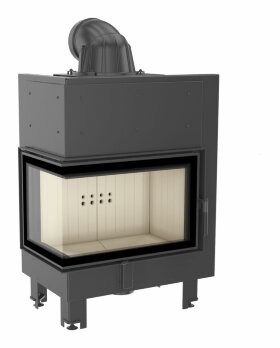 Каминная топка Kratki MBM 10 L/BS/SG (гнутое стекло)