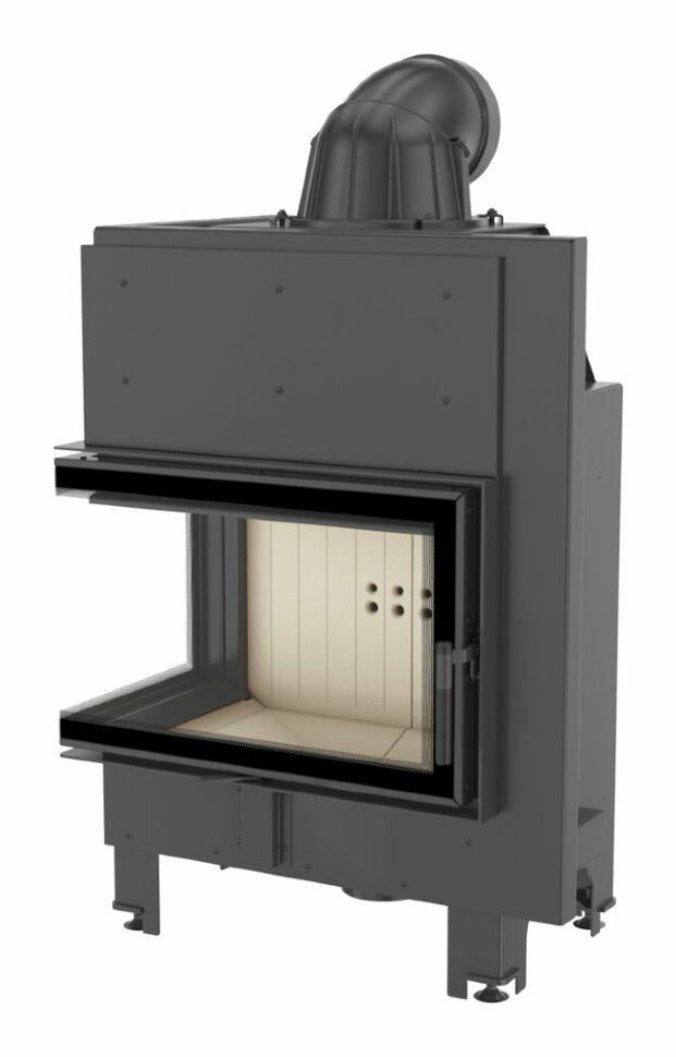 Каминная топка Kratki MBM 10 L/BS/SG (гнутое стекло)