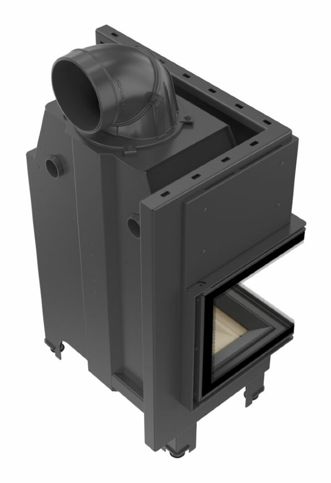 Каминная топка Kratki MBM 10 L/BS/SG (гнутое стекло)