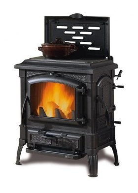 Отопительно-варочная печь La Nordica Isetta con cerchi EVO