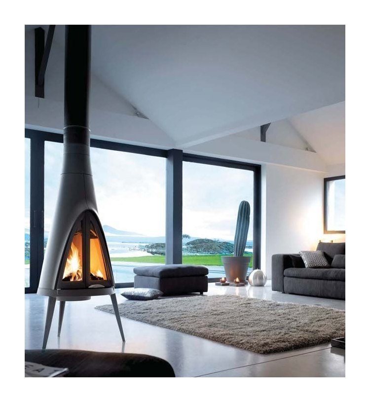 Чугунная печь камин Invicta Pow-wow