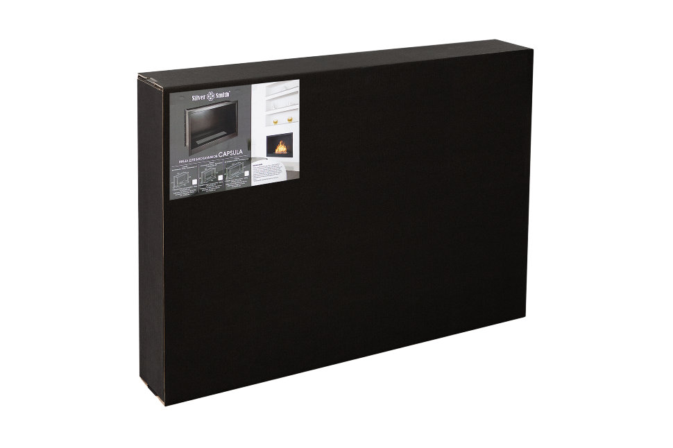 Ниша для биокамина Silver Smith Capsula LUX